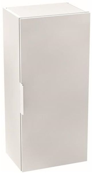 Laufen Jika Cube weiß Hochschrank H1700 x B320 x T251 mm mit 6 Regalböden und 1 wendbarer Tür mit Softclose