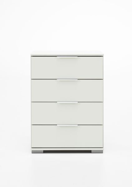 Nachtkommode >Easy Plus< (BxHxT: 52x74x38 cm) in weiß - 52x74x38cm (BxHxT)