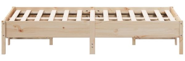 vidaXL Massivholzbett ohne Matratze 120x190 cm Kiefernholz 842722 Bild 5