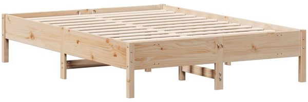 vidaXL Massivholzbett ohne Matratze 120x190 cm Kiefernholz 842722 Bild 6