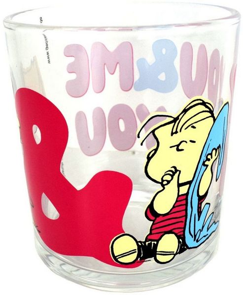 Peanuts Trinkgläser 2er-Set im Geschenkkarton ca. 400 ml Gläser mit Motiv