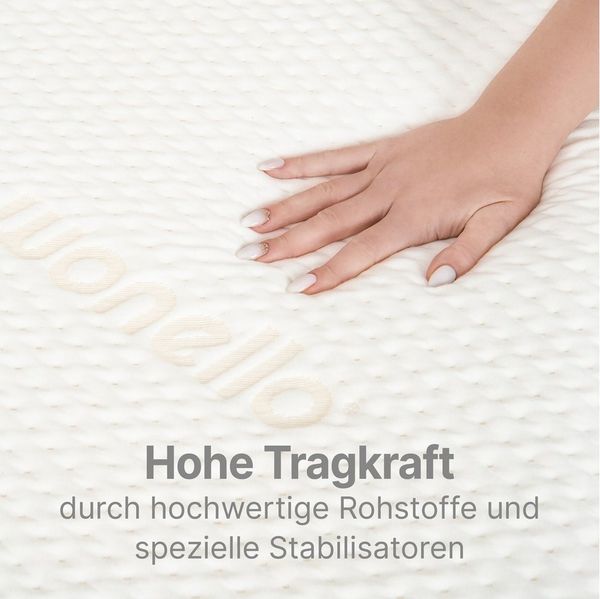 wonello Boxbett Madison 6, mit Matratzen (Taschenfederkern) und wonello premium HR-Topper, Boucle