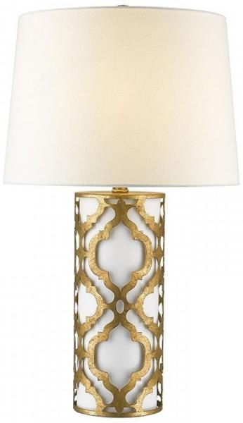 Elstead Lighting Arabella 1-Light Tischleuchte Gold 1-flammig E27 70cm