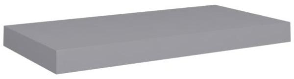 vidaXL Schweberegal Grau 50x23x3,8 cm MDF 323850