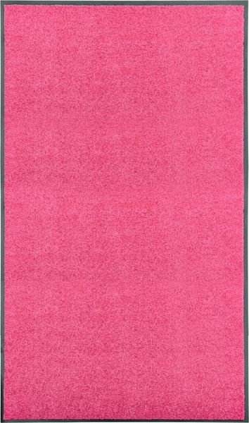 vidaXL Fußmatte Waschbar Rosa 90x150 cm 323449