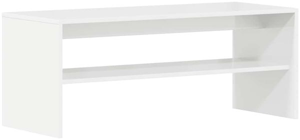 vidaXL TV-Schrank Hochglanz-Weiß 100x40x40 cm Holzwerkstoff 861118 Bild 2