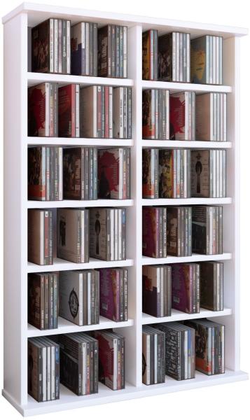 CD DVD Regal VCM Ronul Weiß