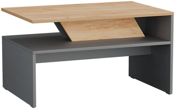Couchtisch Arden Anthrazit/Artisan 80 x 52.6 cm Vicco
