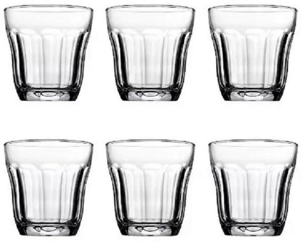 Pasabahce 6-Teilig Likörglas Likör Bardagi Glaskelche Cordial & Likör Extra Mini-Gläser 100ML Transparent