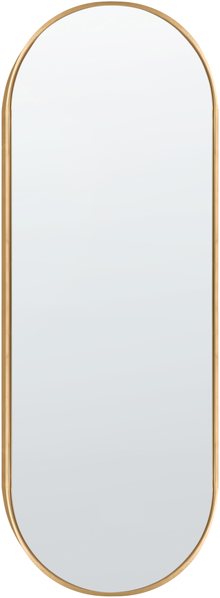 Wandspiegel AZEVILLE 46 cm 122 cm Metall Gold