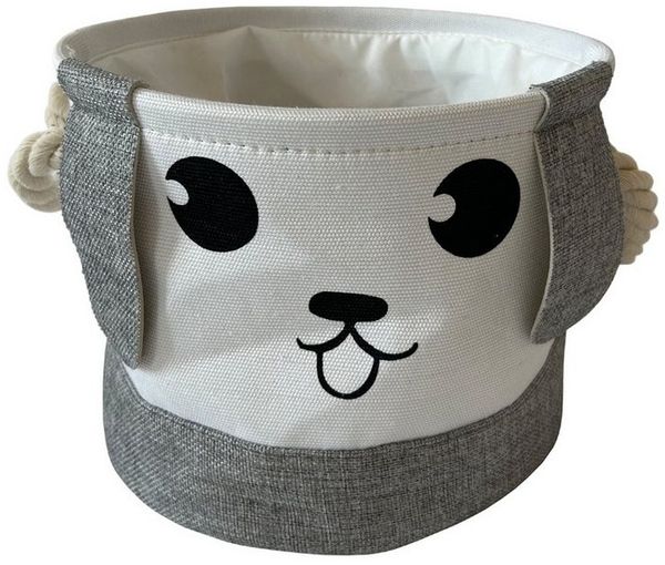 HTI-Living Aufbewahrungskorb Aufbewahrungskorb Hase rund (Stück, 1 St, 1 Aufbewahrungskorb), Aufbewahrungsbox Tiermotiv Kinderzimmer