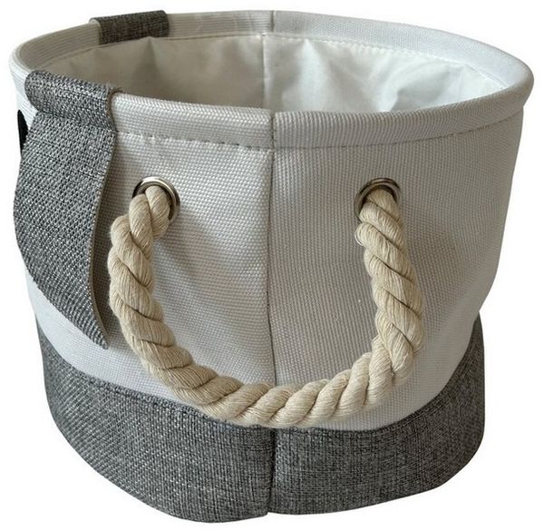 HTI-Living Aufbewahrungskorb Aufbewahrungskorb Hase rund (Stück, 1 St, 1 Aufbewahrungskorb), Aufbewahrungsbox Tiermotiv Kinderzimmer