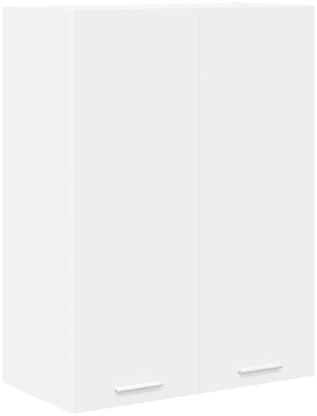 vidaXL Hängeschrank mit Speicher Weiß 60 x 31 x 80 cm Holzwerkstoff 884274