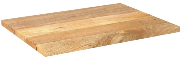 vidaXL Tischplatte 70x60x2,5 cm Rechteckig Massivholz Mango 371467