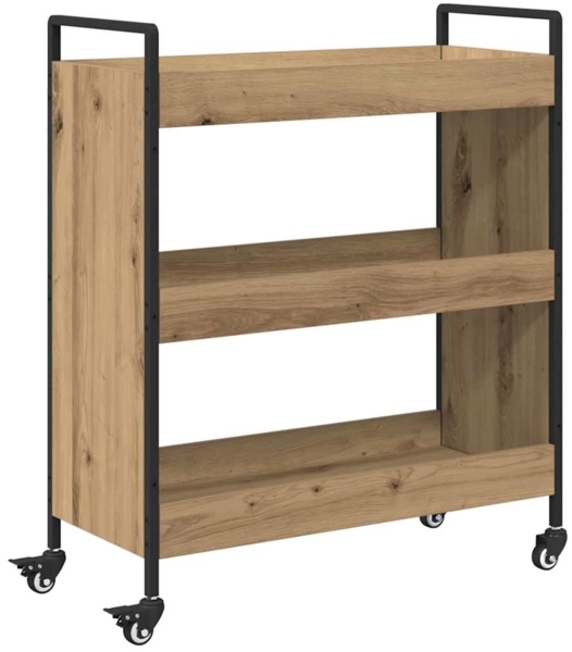 vidaXL Küchentrolley Artisan-Eiche 70 x 30 x 82 cm Holzwerkstoff 879625