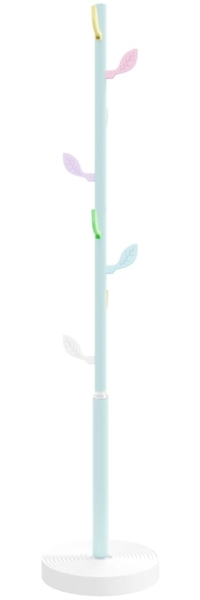 vidaXL Garderobenständer Blau 172 cm Pulverbeschichtetes Eisen 377091