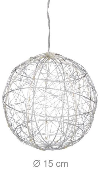 LED Dekokugel 15 cm 10044180 Bild 4