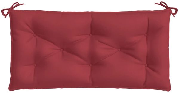 vidaXL Gartenbank-Auflagen 2 Stk. Weinrot 100x50x7 cm Oxford-Gewebe 361668 Bild 5