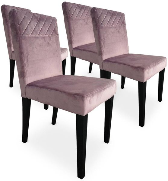 Menzzo Milo Stuhl, Rosa, L43 x P55 x H82.5 cm