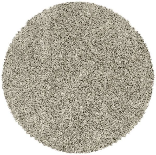 SIMPEX24 Teppich Unicolor - Einfarbig, Läufer, Höhe: 30 mm, Einfarbig Shaggy Teppich Wohnzimmer Langflor Versch. Farben und Größen