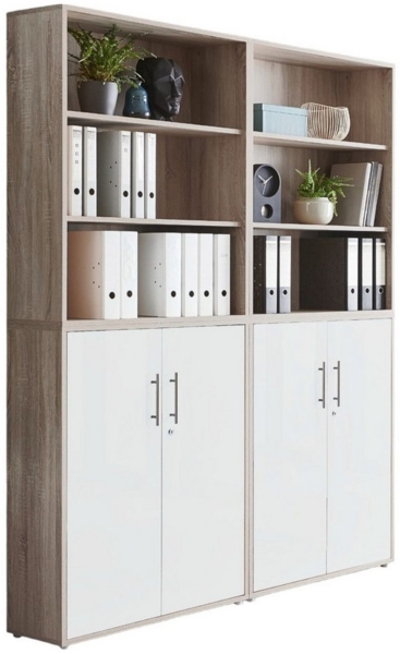 moebel-dich-auf Aktenschrank OFFICE EDITION (Set 11, abschließbar mit Metallgriffen) Made in Germany
