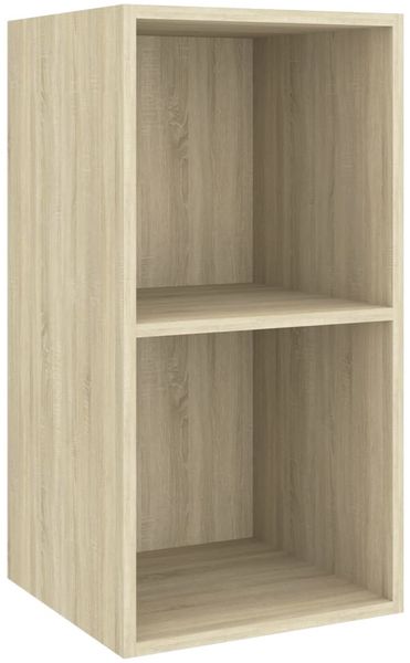 vidaXL 3-tlg. TV-Schrank-Set Sonoma-Eiche Spanplatte [3079739] Bild 4