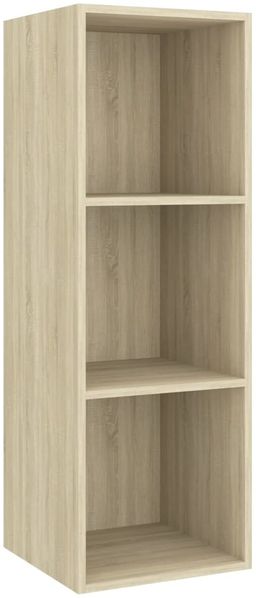 vidaXL 3-tlg. TV-Schrank-Set Sonoma-Eiche Spanplatte [3079739] Bild 5