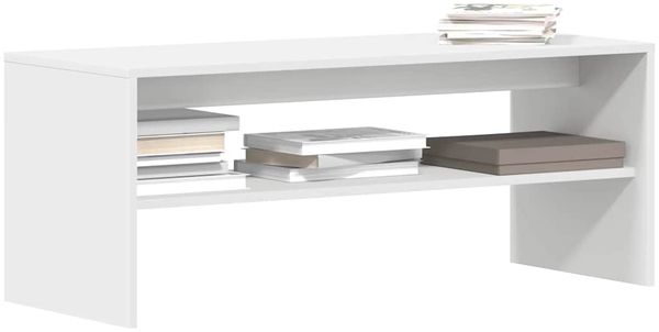 vidaXL TV-Schrank Weiß 100x40x40 cm Holzwerkstoff 859118