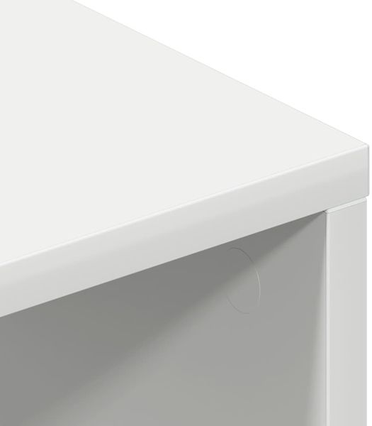 vidaXL TV-Schrank Weiß 100x40x40 cm Holzwerkstoff 859118 Bild 8