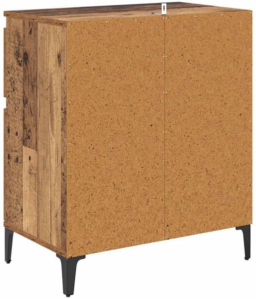 vidaXL Sideboard Altholz 60 x 35 x 70 cm Verbundholz und Eisen 881218 Bild 8