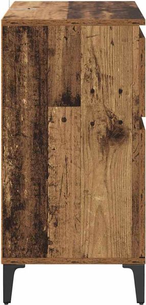 vidaXL Sideboard Altholz 60 x 35 x 70 cm Verbundholz und Eisen 881218 Bild 7