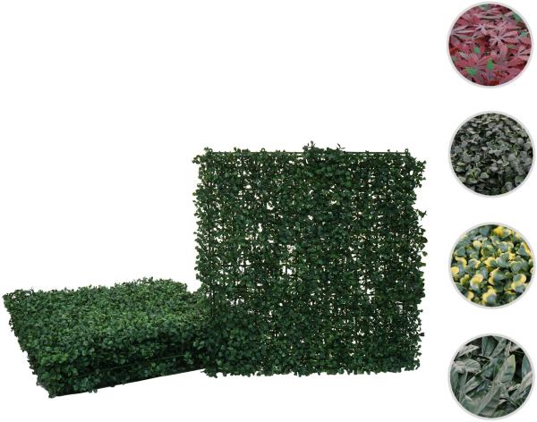 Wandfliese HWC-L78, Sichtschutz Windschutz Verkleidung für Terrasse/Balkon, 4x je 50x50cm = 1m² ~ Buchs grün Bild 10