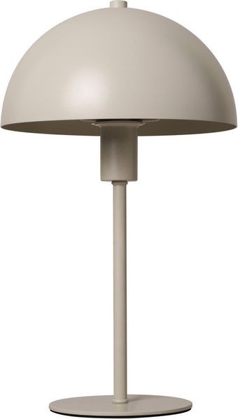 OTTO home Tischleuchte Eddaa - Pilzlampe, Ein-/Ausschalter, ohne Leuchtmittel, Pilzleuchte, Tischlampe, Metallsockel, Höhe 35 cm, Pilzdesign