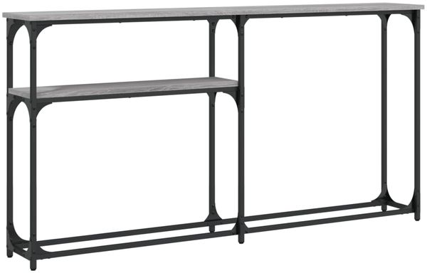 Konsolentisch, Beistelltisch, Konsole Grau Sonoma 145x22,5x75 cm Holzwerkstoff