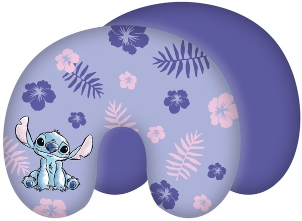 Disney Reisekissen Disney Lilo und Stitch Nackenkissen Reisekissen Nackenhörnchen 28 x 33