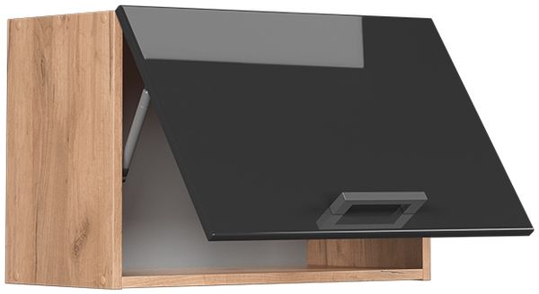 Vicco Küchenschrank Küchenzeile R-Line, Anthrazit Hochglanz, Hängeschrank 60 cm (flach) Bild 4