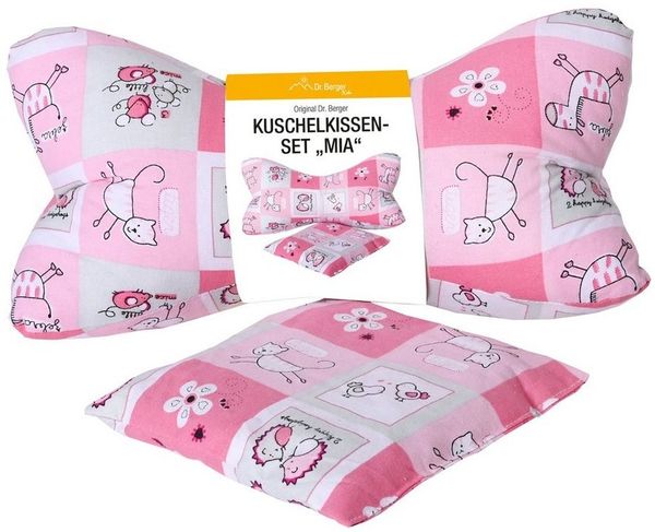Dr. Berger Nackenstützkissen-Set Kuschelkissen Set "Mia", Set