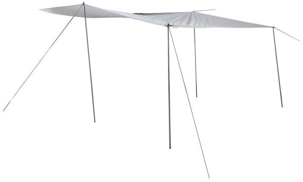 TrendLine Sonnensegel 3x4 m Sonnenschutz 100% Polyester UV Schutz 60+