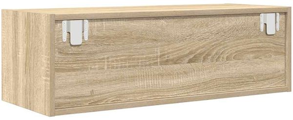 2 pcs TV-Schrank, Lowboard TV Sonoma-Eiche 80x31x25,5 cm Holzwerkstoff Bild 7