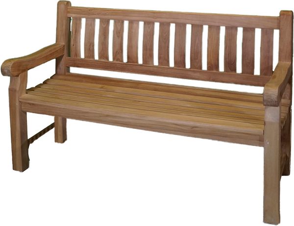 Teakholz Gartenbank ANTWERPEN 3 Sitzer 150cm