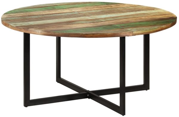 vidaXL Esstisch 110x75 cm Altholz Massivholz 337074 Bild 10