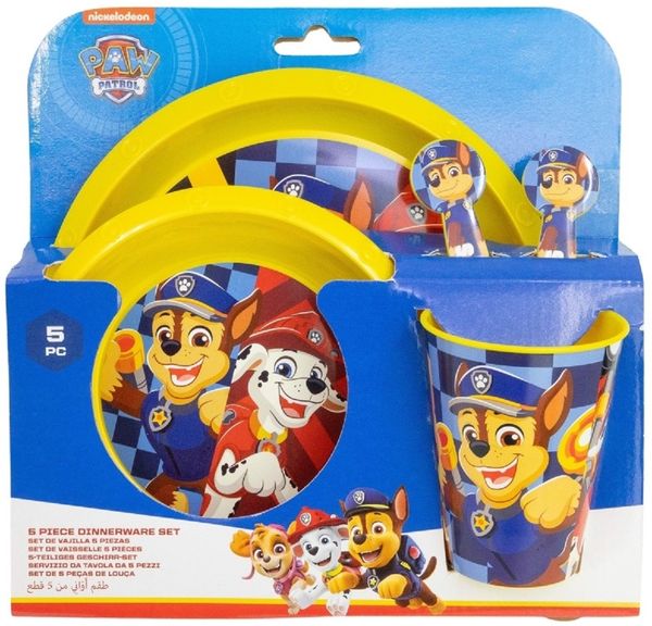 Paw Patrol 5-teiliges Kindergeschirr Essensset für Kinder