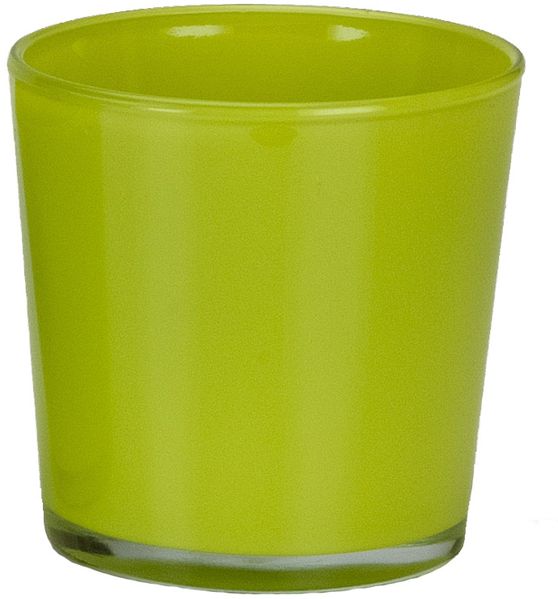Hakbijl Übertopf hellgrün H 9 cm Ø 10 cm