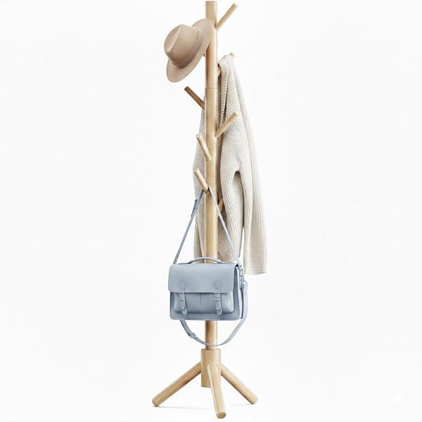 PIPISHELL Garderobenständer Höhenverstellbarer Garderobenständer mit 8 Haken, (drei höhenverstellbaren Stufen 100/137/175 cm), standfester Jackenständer für Flur, Schlafzimmer, Büro