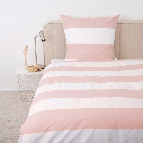 TOM TAILOR HOME Wendebettwäsche SIENA in Gr. 135x200cm, 155x220cm oder 200x220cm, Renforcé, 2 teilig, gestreifte Bettwäsche aus Baumwolle, Bettwäsche mit Wendeoptik