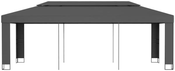 vidaXL Pavillon mit Doppeldach 3 x 6 m Anthrazit 47953 Bild 5