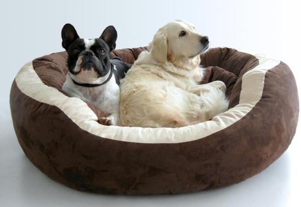 tierlando® Tierbett tierlando LANA Hundebett Hundesofa M L XL Velours MEGA DICK SUPERWEICH