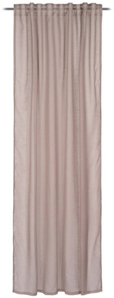 Gözze Vorhang RUSTY, verdeckte Schlaufen, Taupe, verdeckte Schlaufen (1 St), halbtransparent, Polyester, 140 x 245 cm