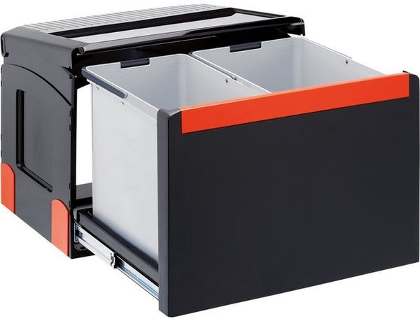 FRANKE Abfallsorter 32 (14 + 18) Liter CUBE 50 ab 50 cm Schrankbreite, Handauszug Bild 2