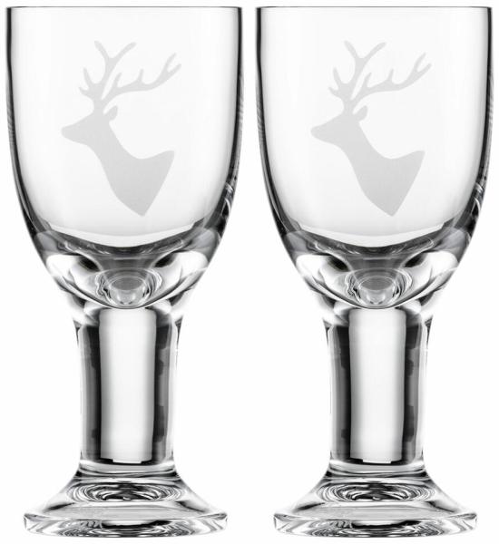 Eisch Rotweinglas 2er Set Chalet, Weingläser, Kristallglas, 340 ml, 77158211